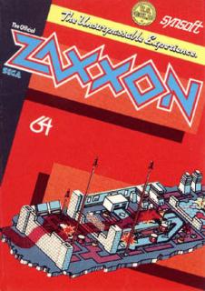 Zaxxon - C64 Cover & Box Art