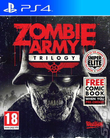 Zombie Army Trilogy - PS4 Cover & Box Art