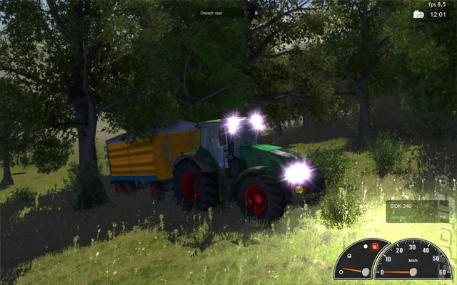 Agricultural Simulator 2012 - PC Screen