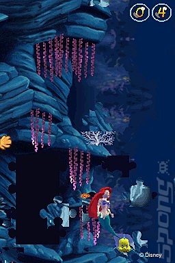 Disney's The Little Mermaid: Ariel's Undersea Adventure - DS/DSi Screen