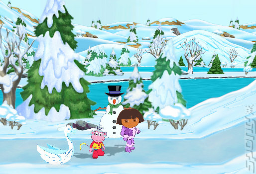 Dora Saves the Snow Princess - Wii Screen