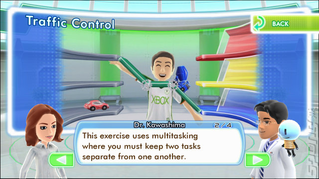 Dr Kawashima�s Body and Brain Exercises - Xbox 360 Screen