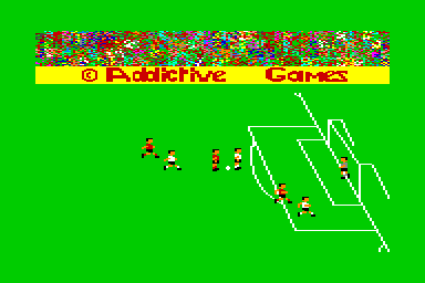 Football Manager - C64 Screen