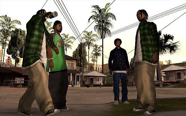 Grand Theft Auto: San Andreas - PC Screen