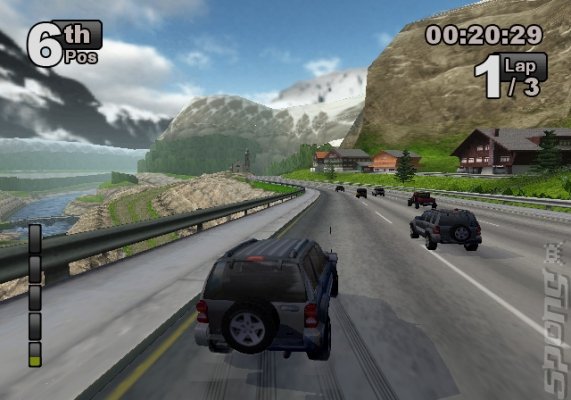 Jeep Thrills - Wii Screen