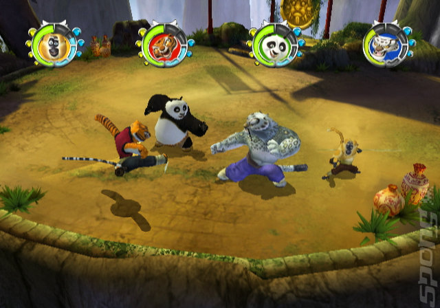 Kung Fu Panda: Legendary Warriors - Wii Screen