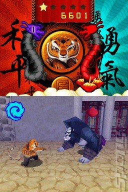 Kung Fu Panda: Legendary Warriors - DS/DSi Screen