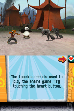 Kung Fu Panda 2 (DS/DSi) Screen