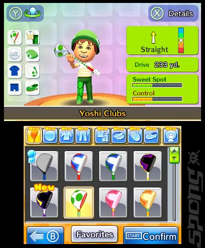 Mario Golf: World Tour - 3DS/2DS Screen