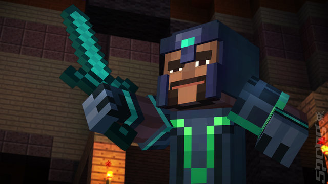 Minecraft: Story Mode - PS4 Screen