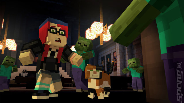 Minecraft Story Mode: The Complete Adventure - Switch Screen
