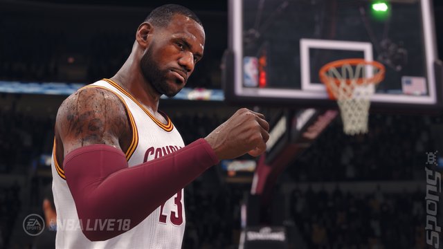 NBA Live 18 - PS4 Screen