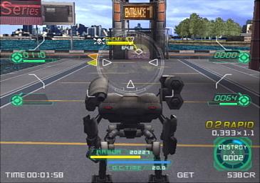 Phantom Crash 2050 - PS2 Screen