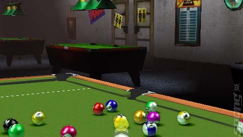 Pocket Pool - PSP Screen