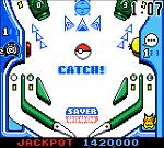 Pokemon Pinball - Game Boy Color Screen