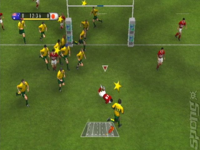 Rugby 08 - PS2 Screen