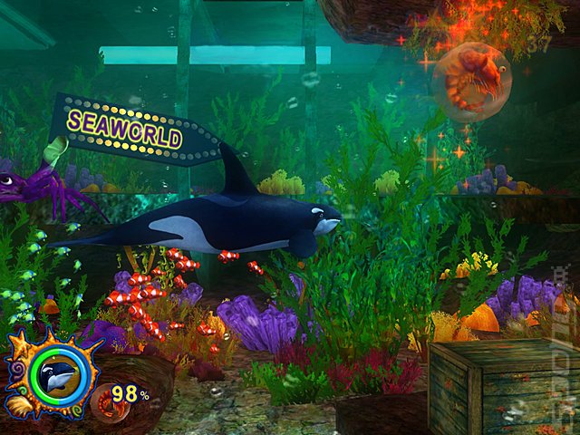 SeaWorld Adventure Parks: Shamu's Deep Sea Adventures - Xbox Screen