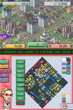 SimCity DS - DS/DSi Screen