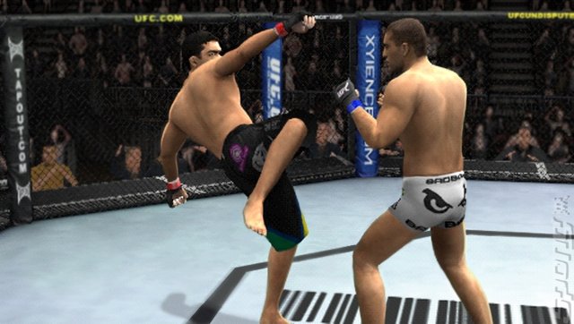 UFC Undisputed 2010 - PSP Screen