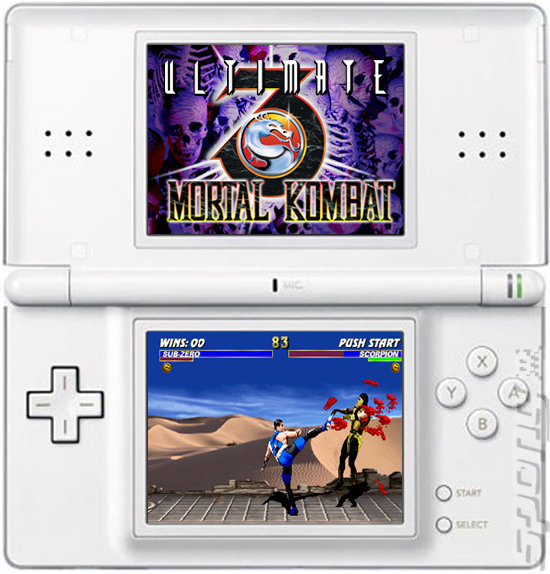 Ultimate Mortal Kombat - DS/DSi Screen
