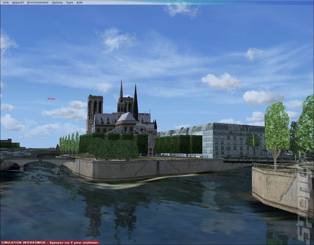 VFR Paris-City - PC Screen