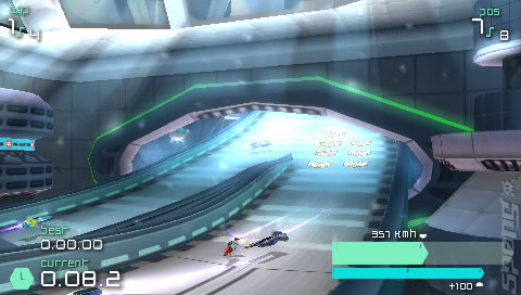 WipEout Pulse - PSP Screen