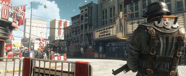 Wolfenstein II: The New Colossus - PC Screen