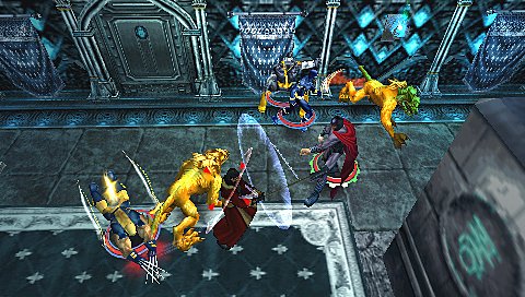 X-Men Legends II: Rise of Apocalypse - PSP Screen