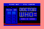 Dr Who and the Mines of Terror - C64 Screen