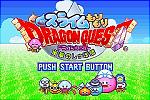 Slime Morimori Dragon Quest - GBA Screen