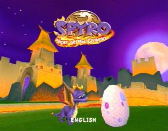 Spyro: Year of the Dragon custom PSP menu PS1 emulator