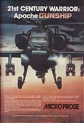 Gunship - C64 Advert