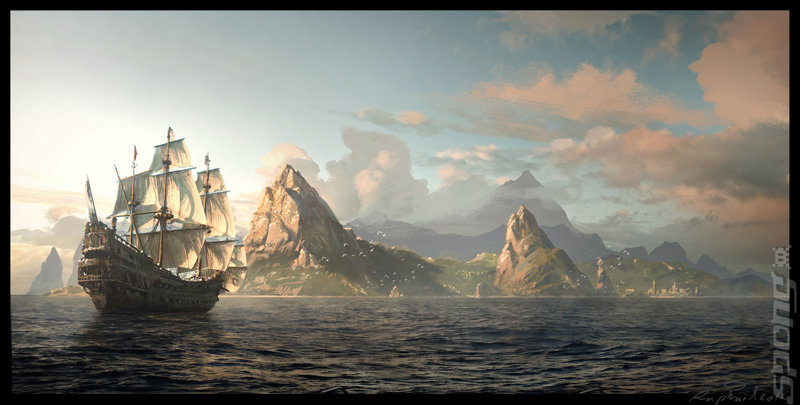 Assassin's Creed IV: Black Flag - Wii U Artwork