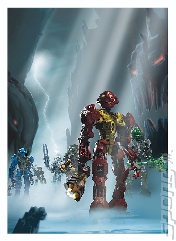 Bionicle Heroes - GBA Artwork