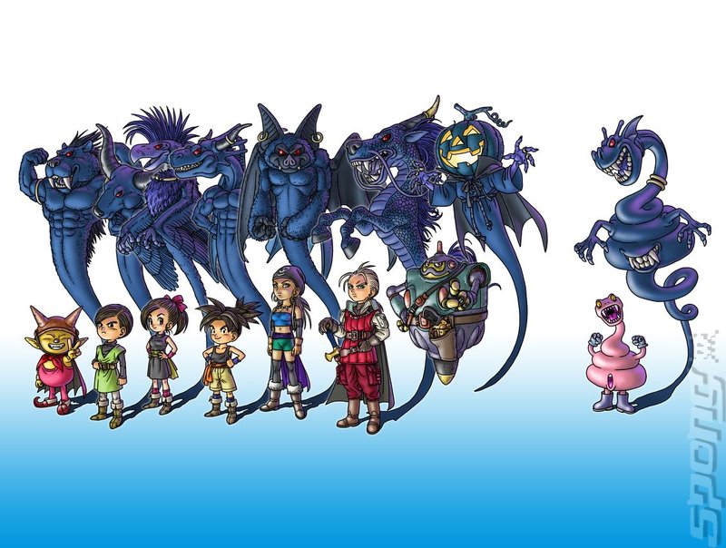 Blue Dragon Plus - DS/DSi Artwork