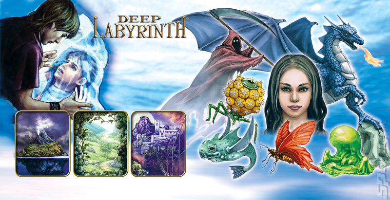 Deep Labyrinth - DS/DSi Artwork