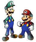 Mario and Luigi Superstar Saga - GBA Artwork