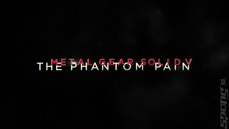 Metal Gear Solid V: The Phantom Pain - PS4 Artwork