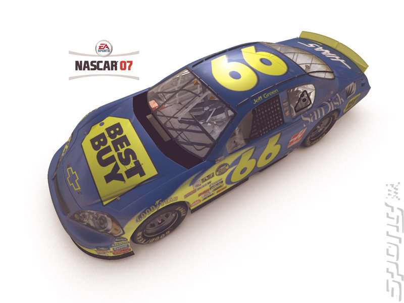 NASCAR 07 - PS2 Artwork