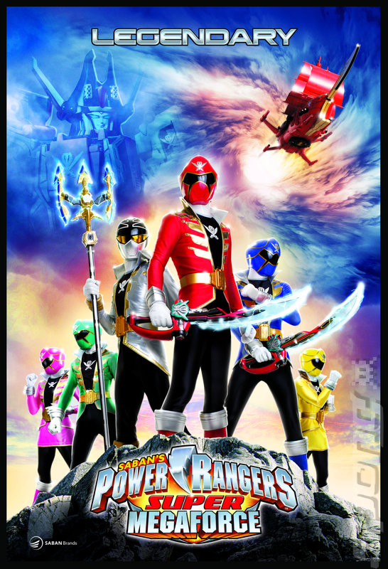 Power Rangers: Super Megaforce - 3DS/2DS Artwork