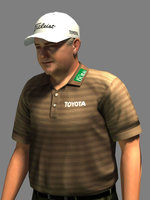 ProStroke Golf: World Tour 2007 - PSP Artwork