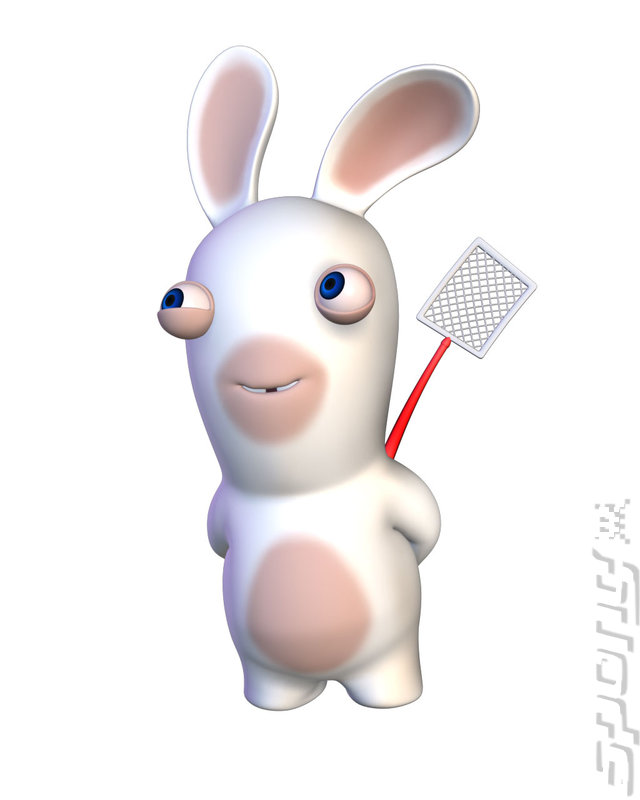 Rayman Raving Rabbids - PS3 Artwork