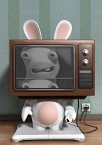 Rayman Raving Rabbids TV Party - Wii Artwork