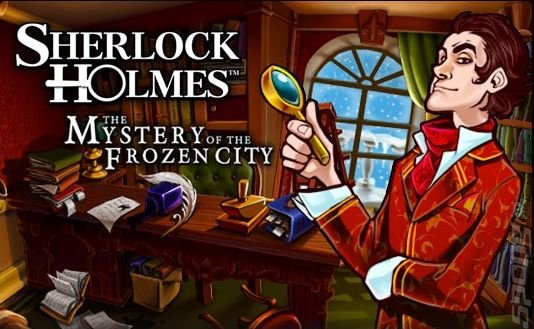 Sherlock Holmes and the Mystery of the Frozen City - 3DS/2DS Artwork