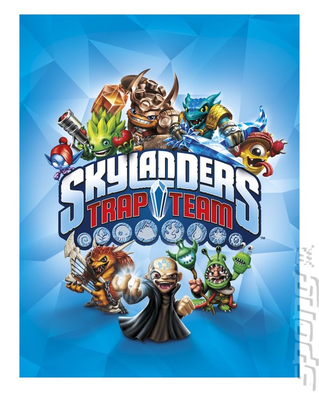 Skylanders Trap Team - Wii U Artwork