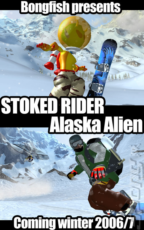 Stoked Rider: Alien Alaska - PC Artwork