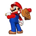 Mario Superstar Baseball - GameCube Artwork