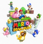 Super Mario 3D World - Wii U Artwork