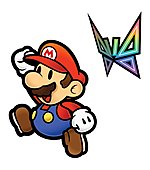 Super Paper Mario - Wii Artwork