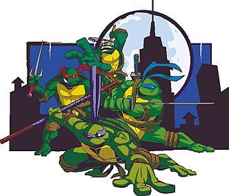 Teenage Mutant Ninja Turtles 3: Mutant Nightmare - DS/DSi Artwork